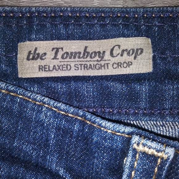Adriano Goldschmied  Tomboy Crop Jeans Sz 29R - Picture 3 of 6